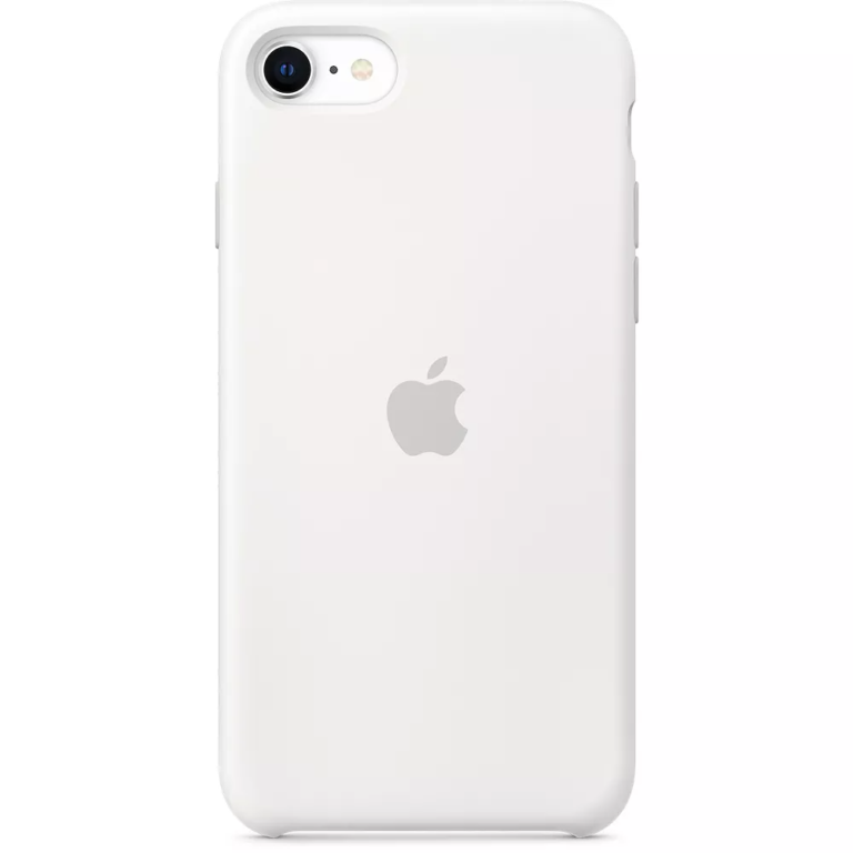 iPhone SE Silicone Case – White