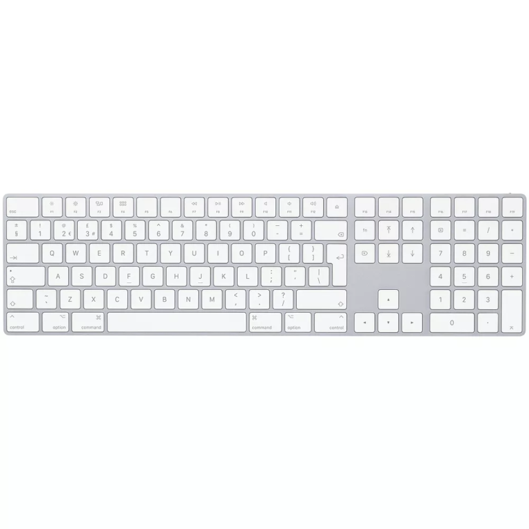 Magic Keyboard with Numeric Keypad – British English – Silver